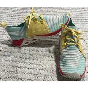 Merrell Athletic Shoes in Yellow, Teal, and Red